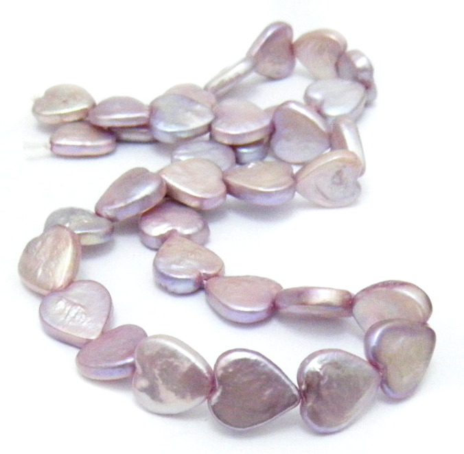 Pink Heart Pearls